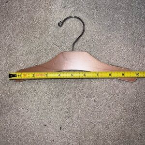 SET OF 10 Kids 10inch Wooden Hanger - Brown